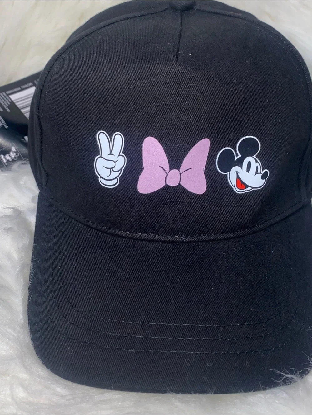 Minnie Mickey Mouse Baseball Hat New